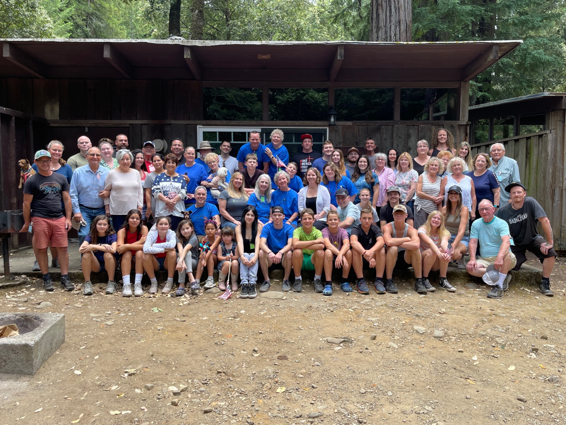 A Combs family reunion gathering